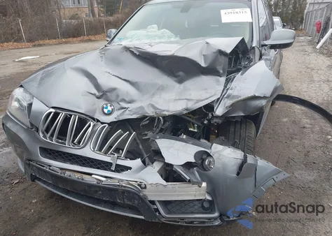 2013 BMW X3 xDrive28I z USA, uszkodzony, nr VIN 5UXWX9C51D0D01448